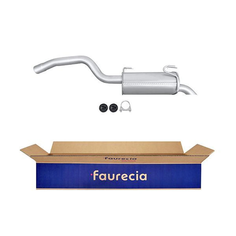 Hella End Silencer Rear fits Citroën C8 2002-2009 2.0