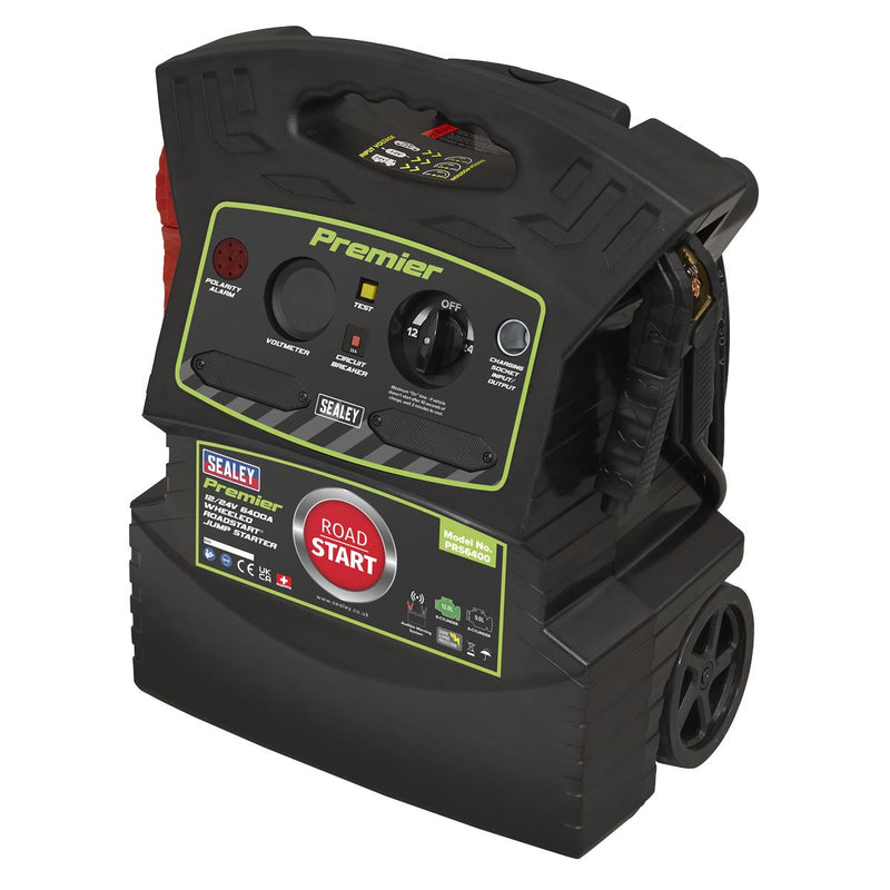 Sealey Premier 12/24V Premier RoadStart Jump Starter 6400A PRS6400 Sealey Premier - Dynamic Drive