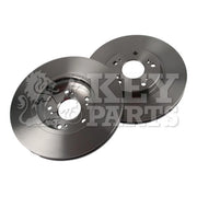 Key Parts Front & Rear Brake Discs & Pads fits Honda Accord VII 2003-2008