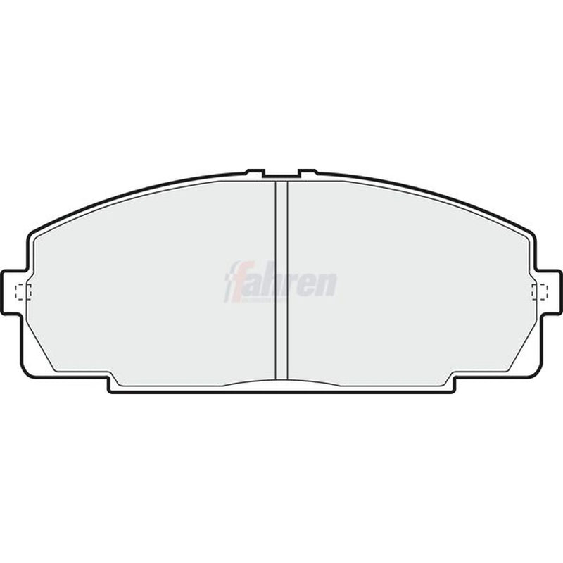 Fahren Front Brake Pad Set FBP3457