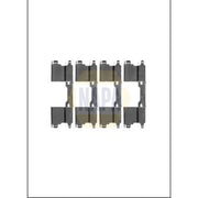 NAPA Brake Pad Accessory Fitting Kit Front fits Mercedes-Benz Sprinter 3,5-T