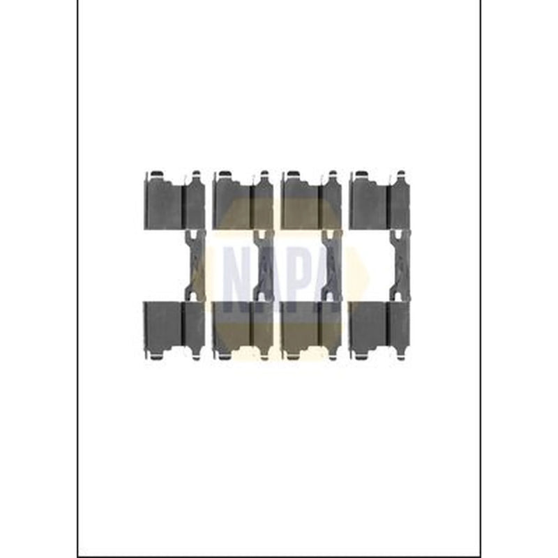 NAPA Brake Pad Accessory Fitting Kit Front fits Mercedes-Benz Sprinter 3,5-T