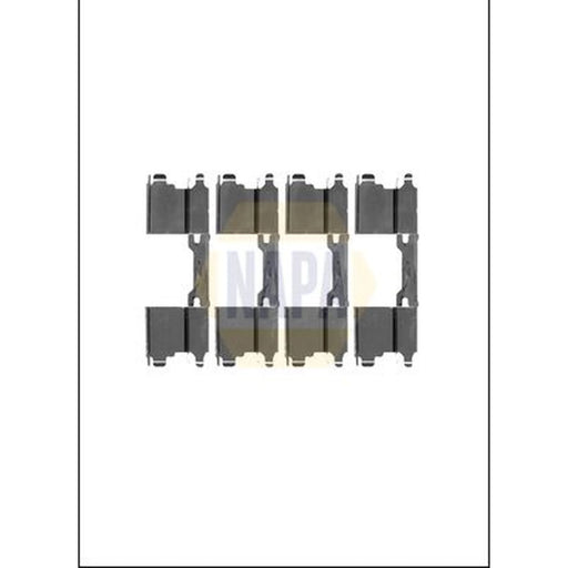 NAPA Brake Pad Accessory Fitting Kit Front fits Mercedes-Benz Sprinter 3,5-T