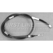 First Line Handbrake Cable Right Rear fits Toyota Corolla Compact 1999-2002