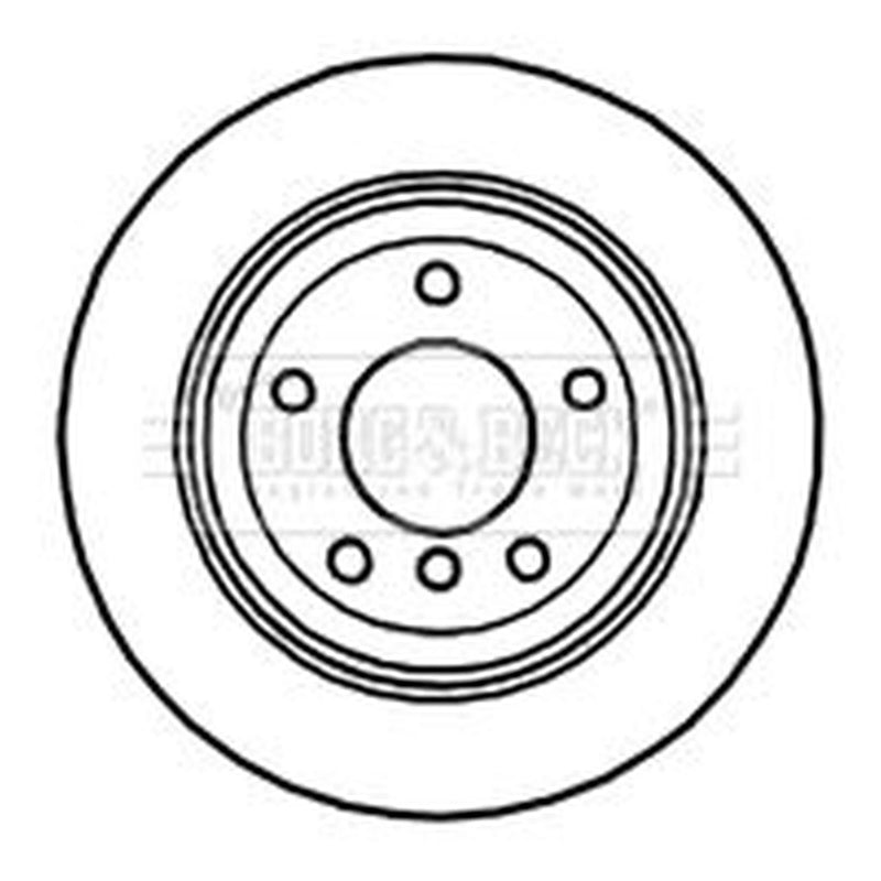 Borg & Beck Front Vented & Rear Vented Brake Discs & Pads fits BMW 1 2005-2011