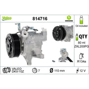 Valeo Air Conditioning Compressor 814716