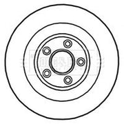 Borg & Beck Front & Rear Brake Discs & Pads fits Jaguar Xj 2012-2019 3.0