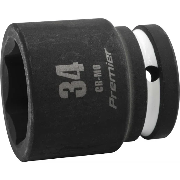 Sealey 3/4"Dr Impact Socket 34mm (White Coded Ring)