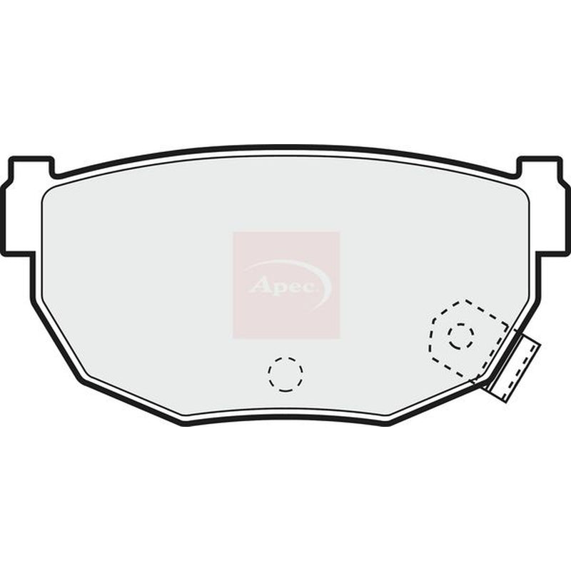 Apec Front & Rear Pads fits Nissan Silvia 1993-1999 2.0
