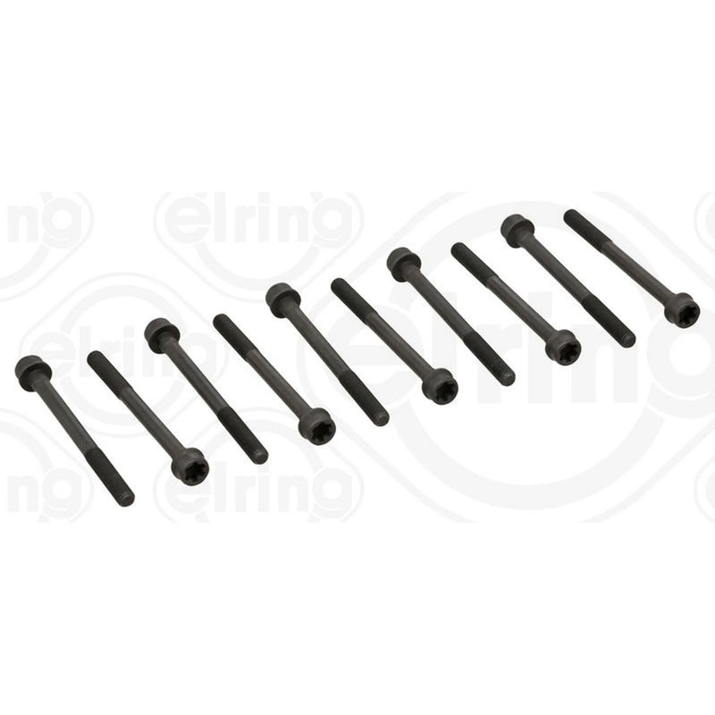 Elring Cylinder Head Bolt Set M10x1,25x119 fits Alfa Romeo Mito 2008-2018 1.3
