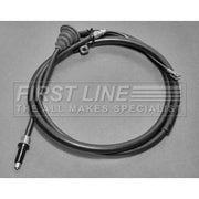 First Line Handbrake Cable Left Rear fits Volvo 850 1996-1997 2.4