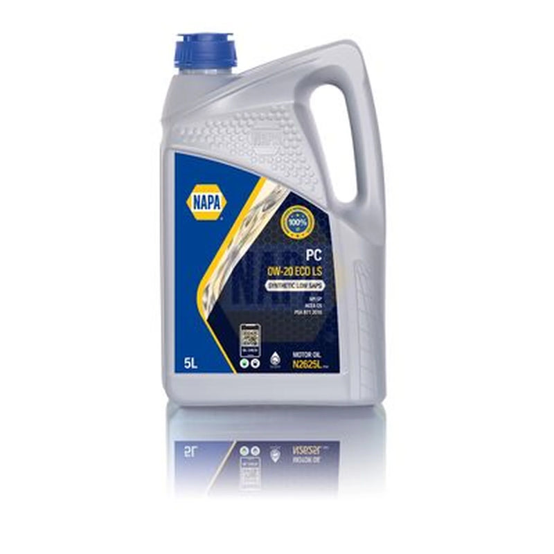 NAPA Engine Synthetic Oil 5L 0W-20 fits Alfa Romeo Junior 2024 on