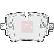 Apec Rear Brake Pad Set fits Jaguar F-Type 2012-2014 3.0