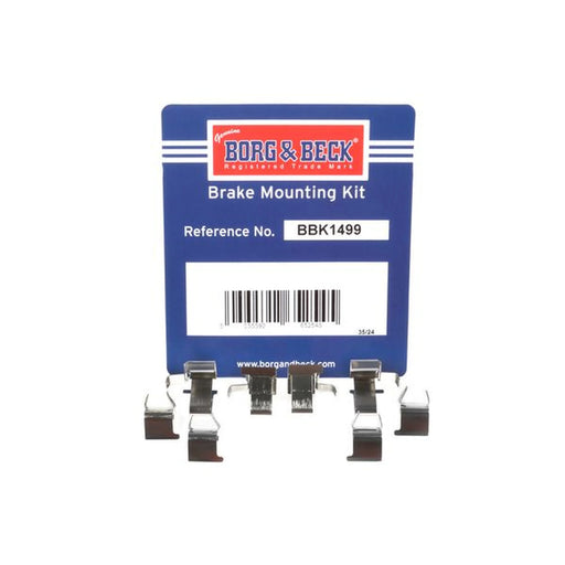 Borg & Beck Brake Pad Accessory Fitting Kit Rear BBK1499