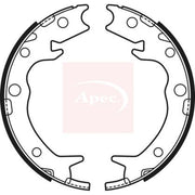 Apec Parking Brake Shoe Set fits Honda Accord VII 2003-2008 2.0 2.2 2.4