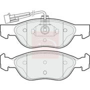 Apec Front Brake Pad Set PAD938