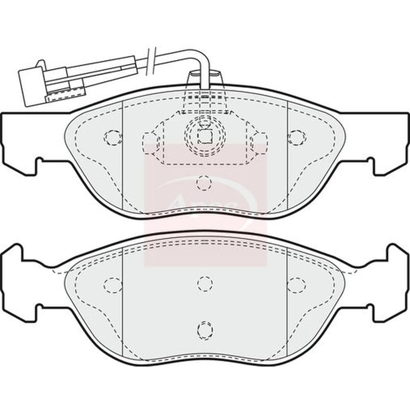 Apec Front Brake Pad Set PAD938