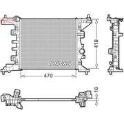 Denso Engine Radiator DRM20121