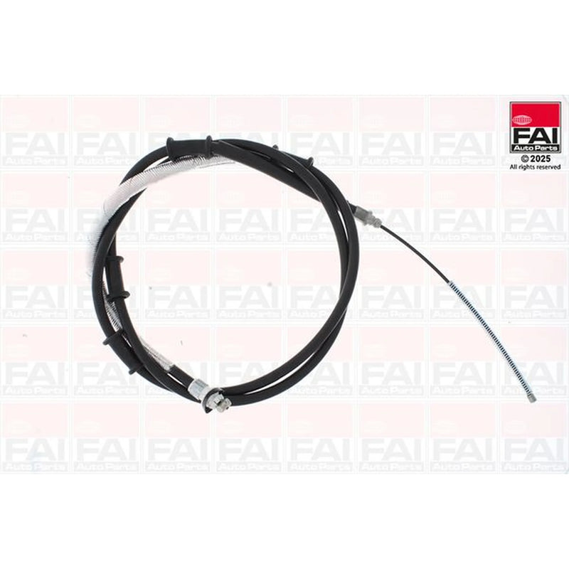 FAI Handbrake Cable Left Rear fits Fiat Doblo Cargo 2010-2023 1.3 1.4 1.6 2.0