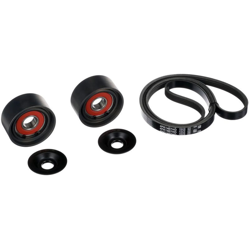 Gates V-Ribbed Belt Set fits Man Tga 2001-2002 18.280 18.330 26.280 26.330