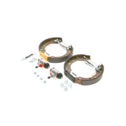 Bosch Brake Shoe Set Axle Kit fits Smart Fortwo 2007-2010