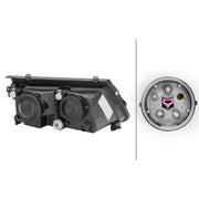 Hella Headlight Headlamp H7/H1 Left fits VW Passat B5 1996-2000