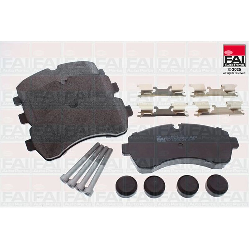 FAI Front Brake Pad Set fits Mercedes-Benz Sprinter 3,5-T 2016-2018