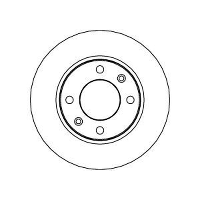 Abtex Front & Rear Brake Discs & Pads fits Peugeot 206 2003-2007 2.0