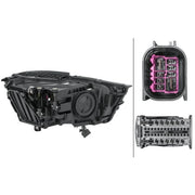 Hella Headlight Headlamp LED Left fits Audi Q3 2018-2021 2.5