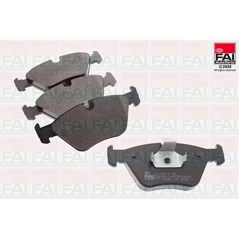 FAI Front Brake Pad Set fits BMW 3 1999-2007