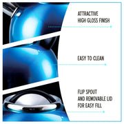 MDS1203 Liberty Blue 2.5 Litre Whistling Kettle CW-T056-B1BL Liberty Leisure UK - Dynamic Drive