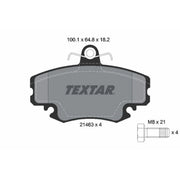 Textar Front Brake Pad Set 2146306