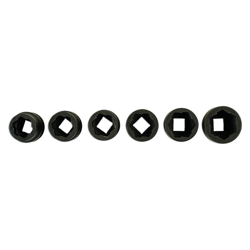Laser Damaged Nut/Bolt Remover Tools 1/2"D 6pc 7200 Laser - Dynamic Drive