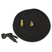 Sealey Ø17mm Expandable Garden Hose Black 15m Premium GH15E Sealey - Dynamic Drive