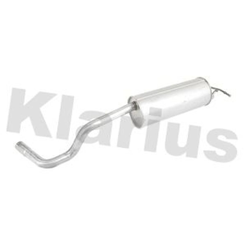 Klarius Box With Tail Pipe Rear fits Skoda Roomster 2006-2015 1.4