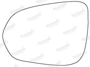 Summit Stick-On Standard Mirror Glass fits Lexus NX200 14 on LHS Summit - Bars 4 Cars