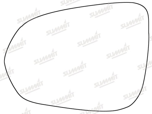 Summit Stick-On Standard Mirror Glass fits Lexus NX200 14 on LHS Summit - Bars 4 Cars