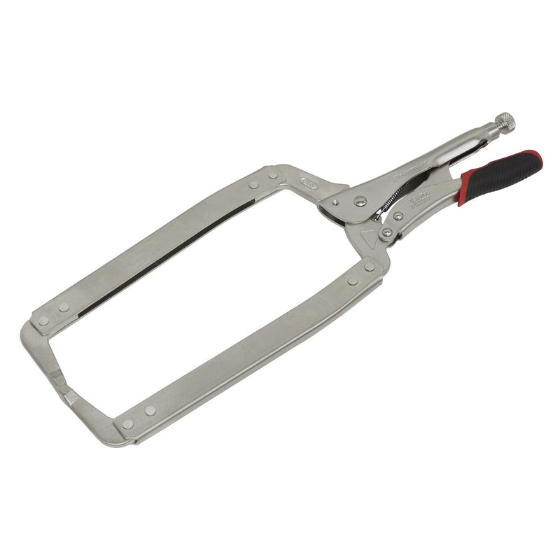Sealey Locking C-Clamp 455mm 0-160mm Capacity AK6875 Sealey - Dynamic Drive