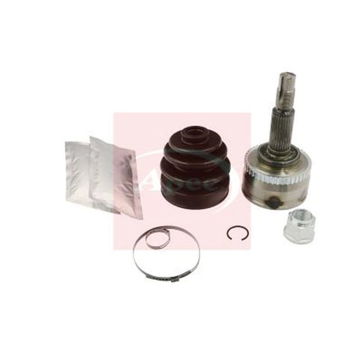 Apec CV Axle Shaft Assembly Wheel Side ACV1237