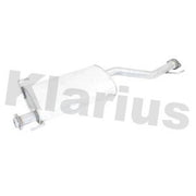 Klarius Box With Centre Pipe Centre fits Toyota Hiace IV 2001-2012 2.5
