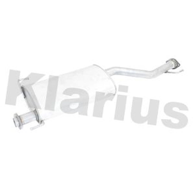 Klarius Box With Centre Pipe Centre fits Toyota Hiace IV 2001-2012 2.5