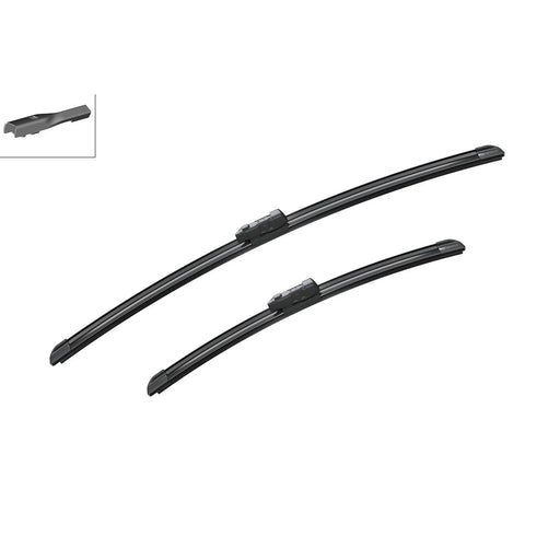 Bosch 2 x Front Aerotwin Wiper Blades fits Isuzu D-Max III 2019 on 1.9