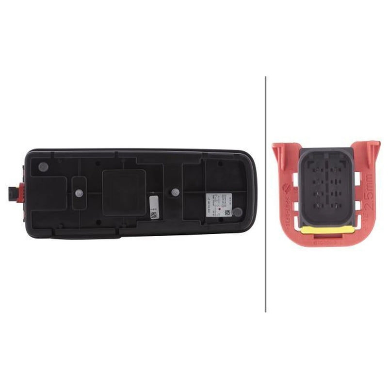 Hella Tail Light / Lamp LED Left fits Daf Cf 2013-2015