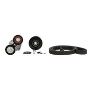 Gates V-Ribbed Belt Set fits BMW 1 2004-2013