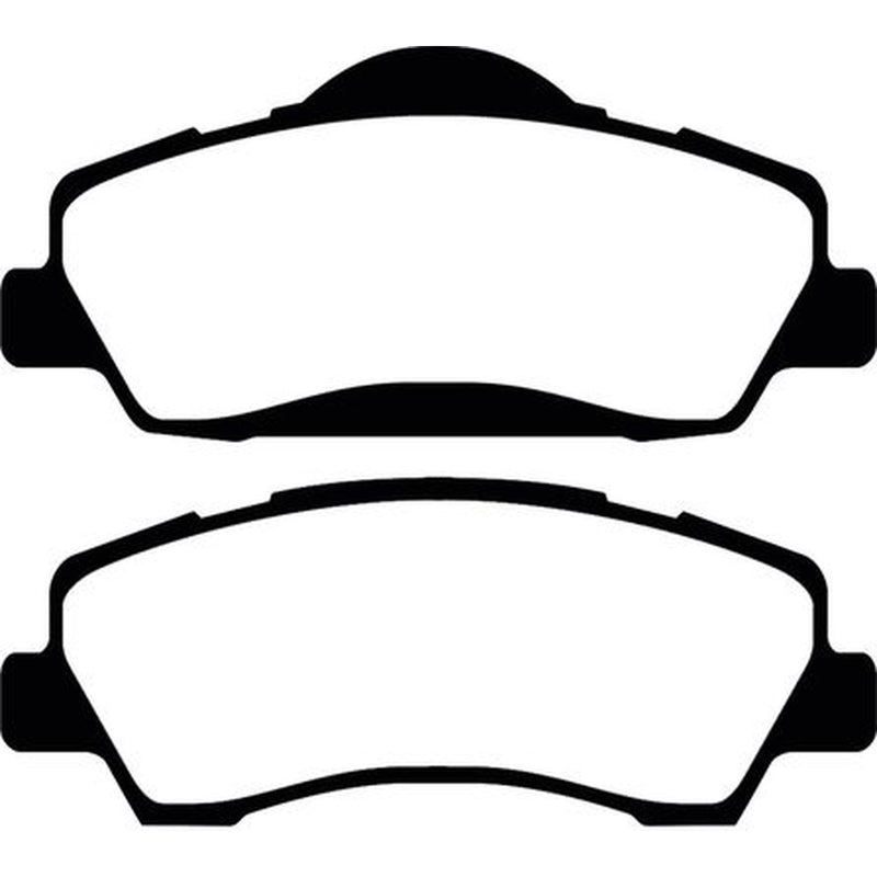 Abtex Front Brake Pad Set fits Citroën C-Elysee 2012-2018 1.2