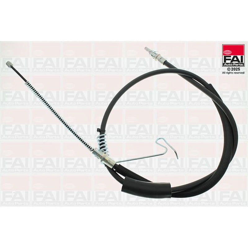 FAI Handbrake Cable Left Rear fits Ford Transit 2000-2014 2.0 2.2 2.3