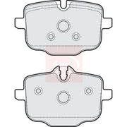 Apec Rear Brake Pad Set PAD2269