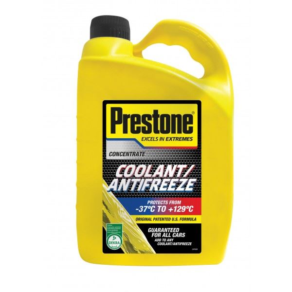 Prestone Antifreeze & Coolant - Concentrated - 4 Litre Prestone  - Dynamic Drive