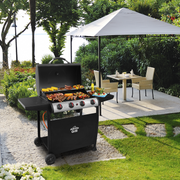 Dellonda 4 Burner Gas BBQ Dellonda  - Dynamic Drive