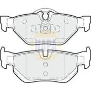 NAPA Front Vented & Rear Vented Brake Discs & Pads fits BMW 1 2008-2013